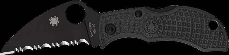 Spyderco Manbug Mpcbl Japan Manbug Wharncliffe Black Mbkwpbk Mbkwsbk